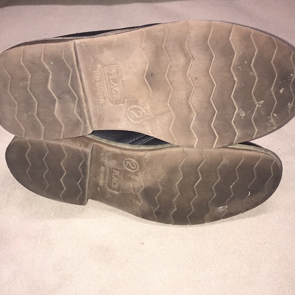 Boys Uniform Lace Up Boots - Black used good condition size 2 - Picture 5 of 8